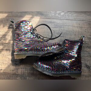 SEQUINED DR MARTENS 🪩